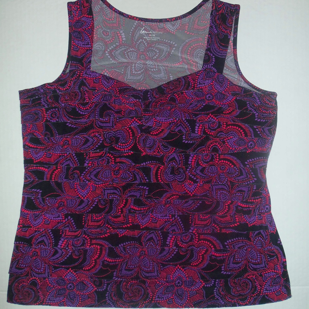 Lane Bryant Floral Tank Top